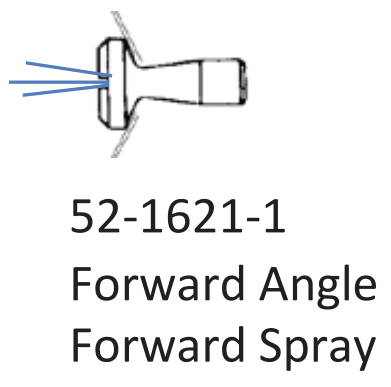 Binks Forward Angle Plus Forward Spray Nozzle Tip 52-1621-1