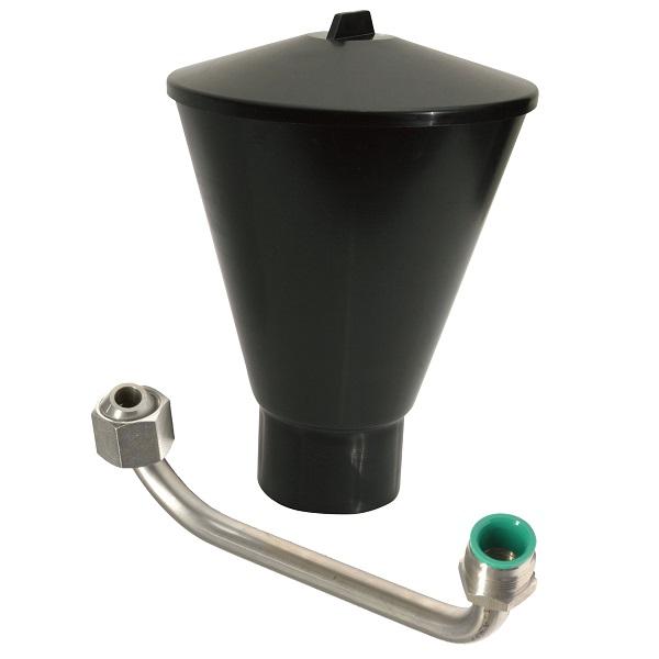 Binks 0115-010726 Hopper Assembly 6L, 1.6 US Gal, 3/4" Connection