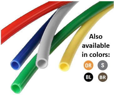 Hosco .157" ID x .040" Wall, Nylon Tubing - NHA-6X4 (Various Color Options)