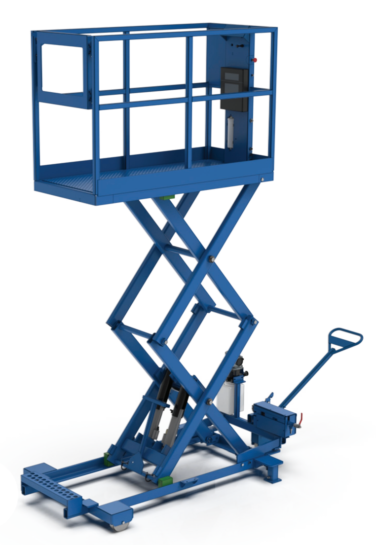 LPI Lift Systems Manually Positioned Scissor Lifts LPSMT