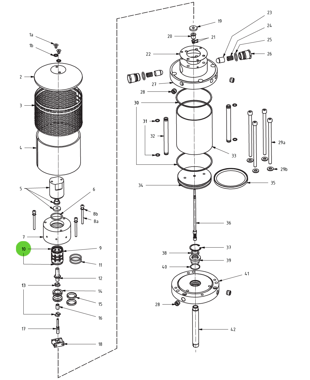 O-Ring #10; Medusa™ Pump