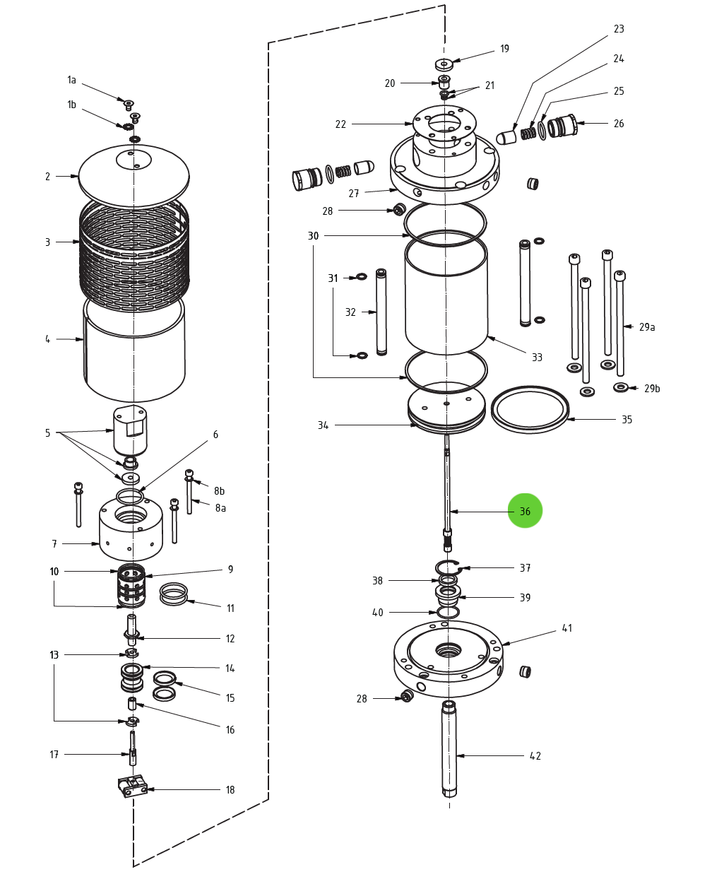 Pilot Valve Rod #36; Medusa™ Pump