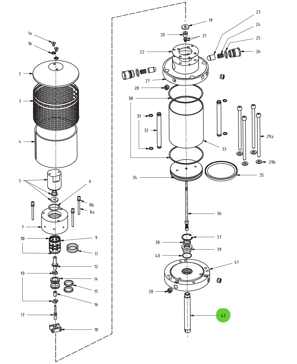 Air Motor Shaft #42; Medusa™ Pump