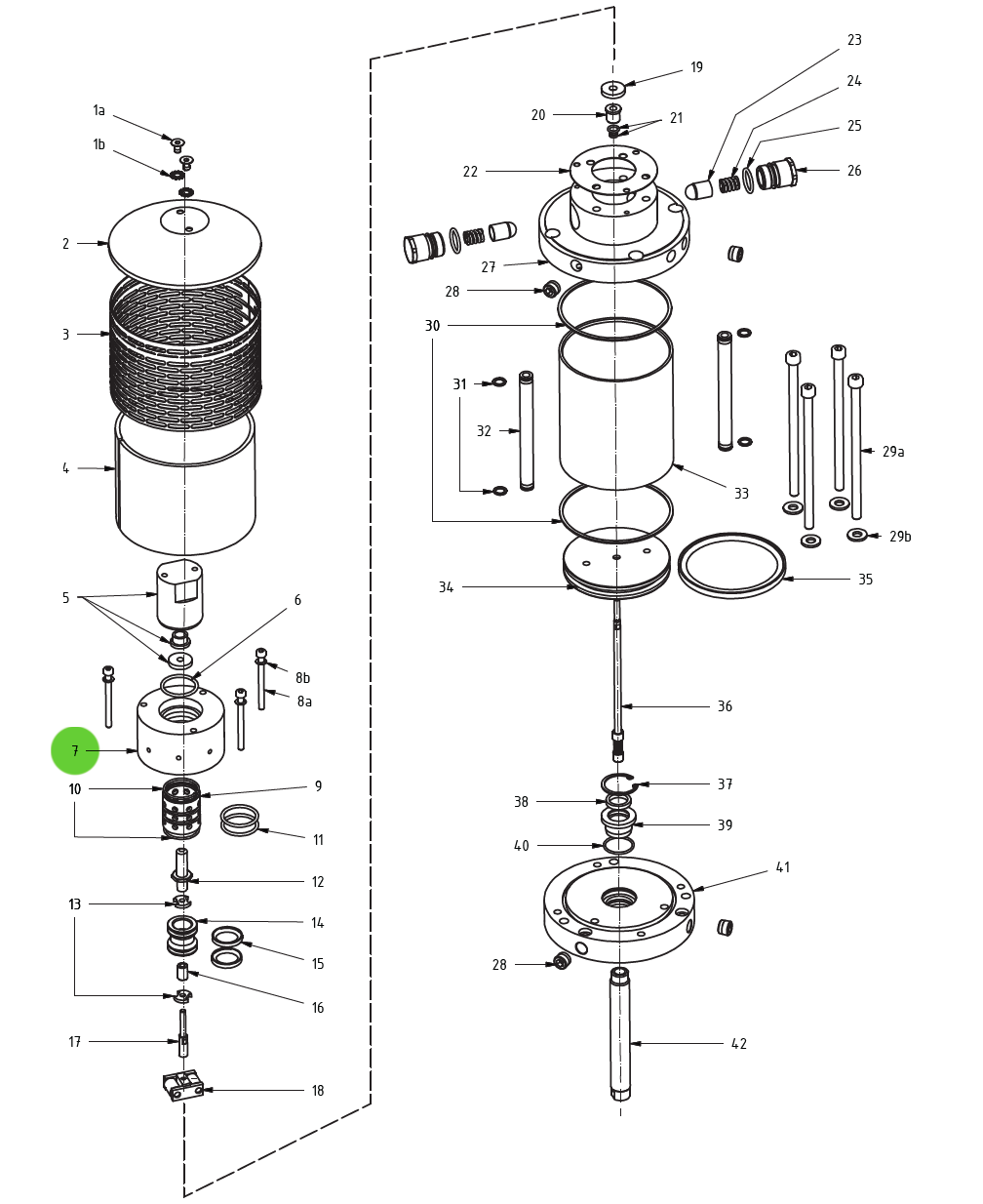 Intermediate Body #7; Medusa™ Pump