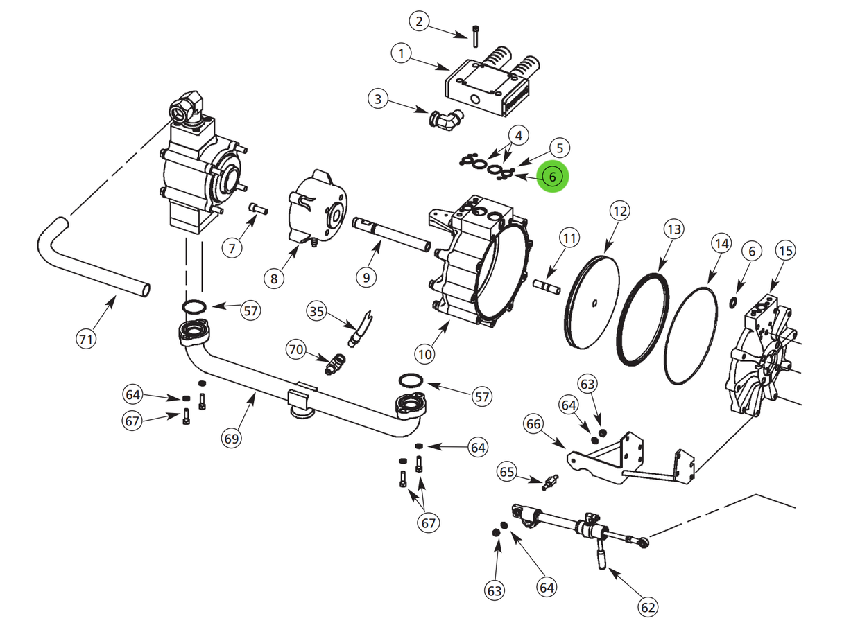 Binks 237-62 O-Ring; Unison Pump