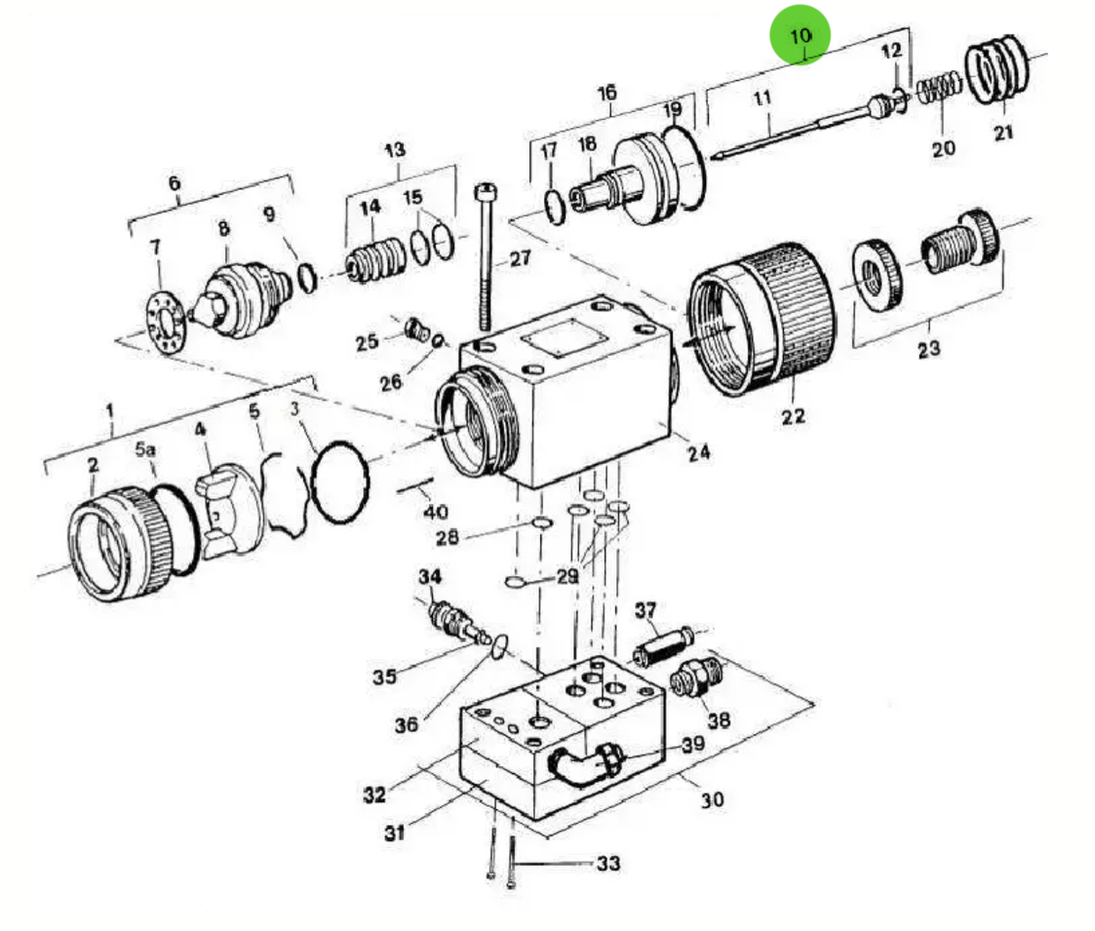 Sames® 033-251-100 Needle Assembly; A 25 HTi Spray Gun
