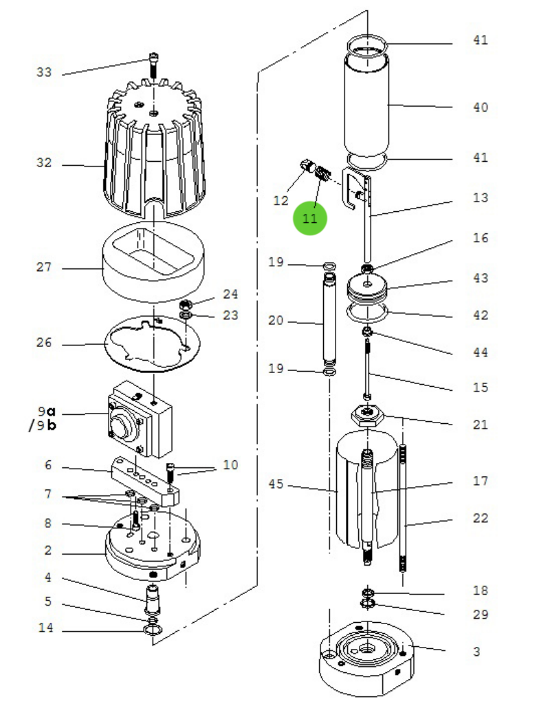 Sames® 050-311-232 Spring