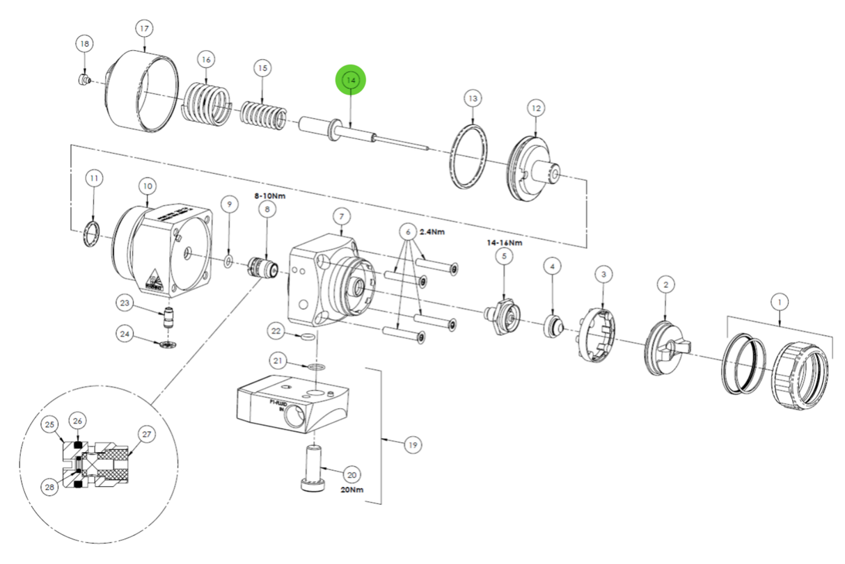 Binks SPA-79 Fluid Needle