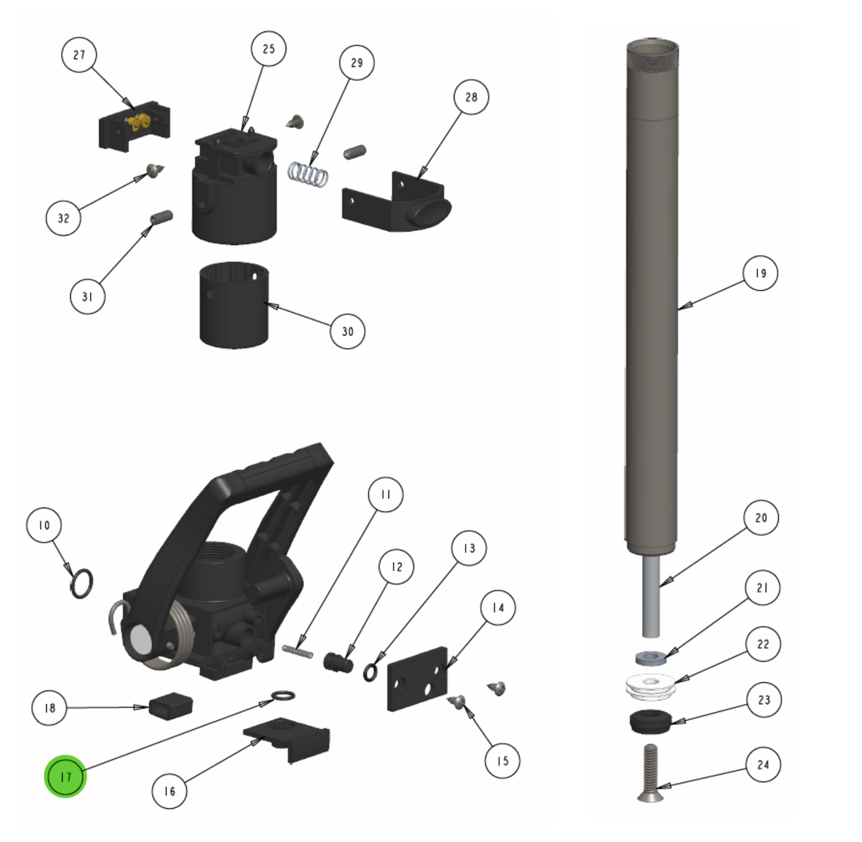 Hero BL-1192 Nozzle O-Ring