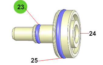 Sames® 129-479-910 Seal, R6 (pack of 10), AVX Automatic AIRMIX®