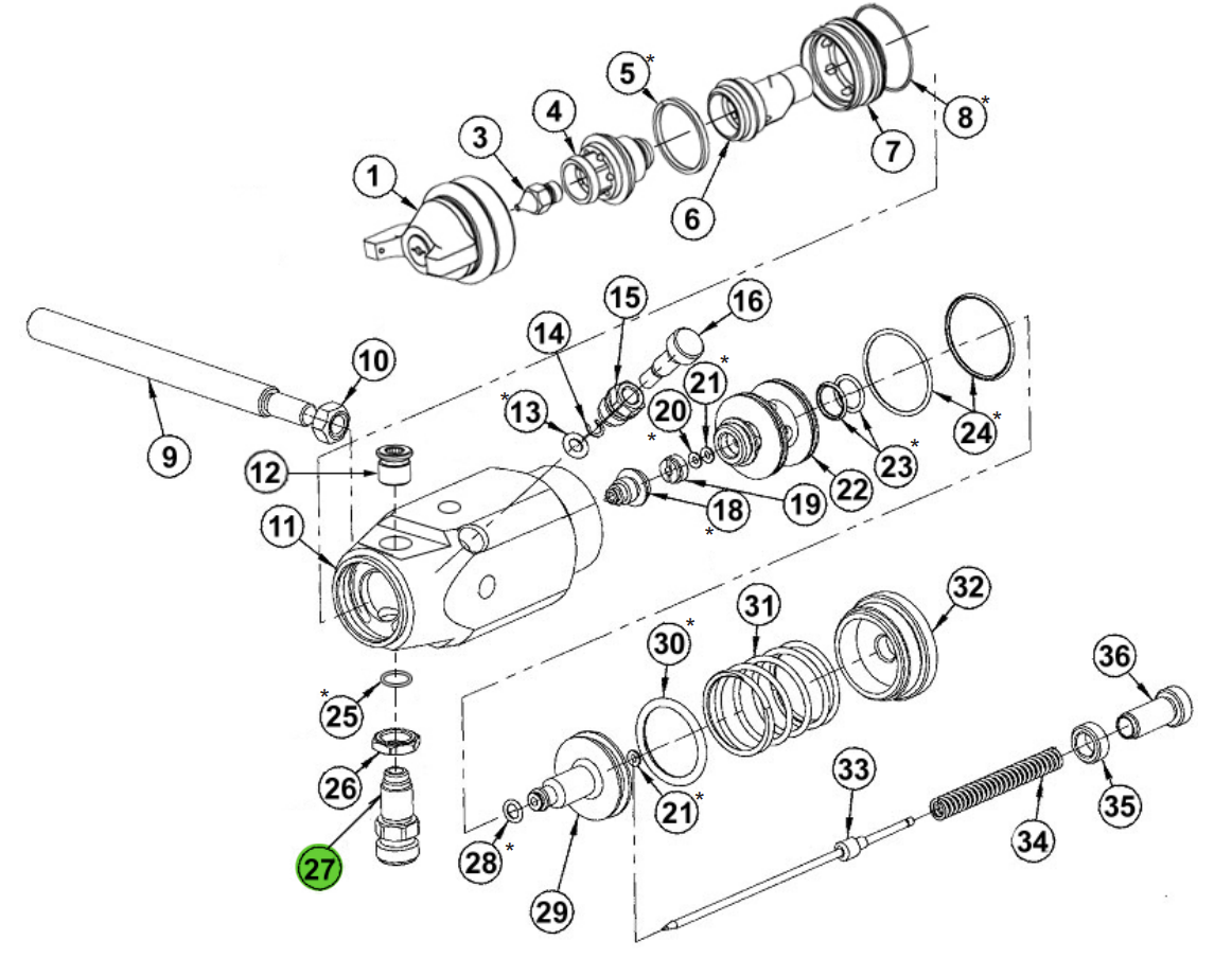 CA Technologies 60-126 Fluid Inlet