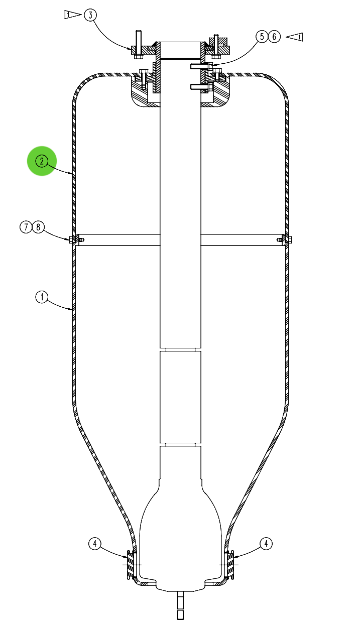 Ransburg 70155-02 BULKHEAD ASSY,DW-FD,7015