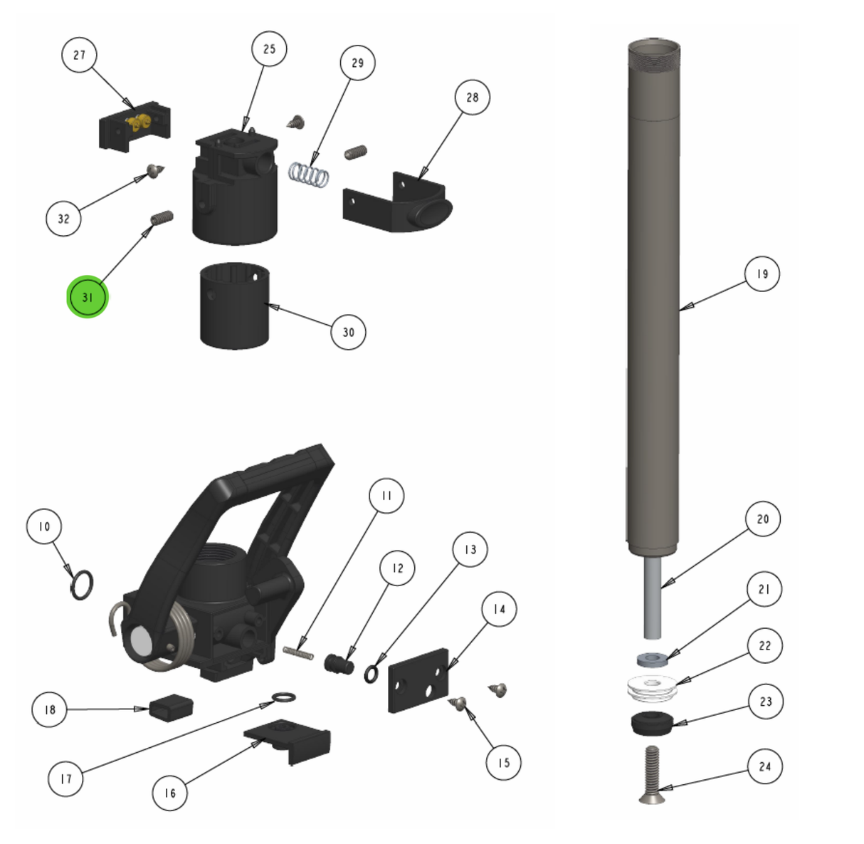 Hero HW2075 Setscrew