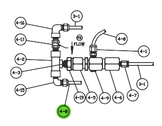 Tubo Ransburg 55994-28, FEP, 1/4 de diámetro exterior x 3/16 de diámetro interior