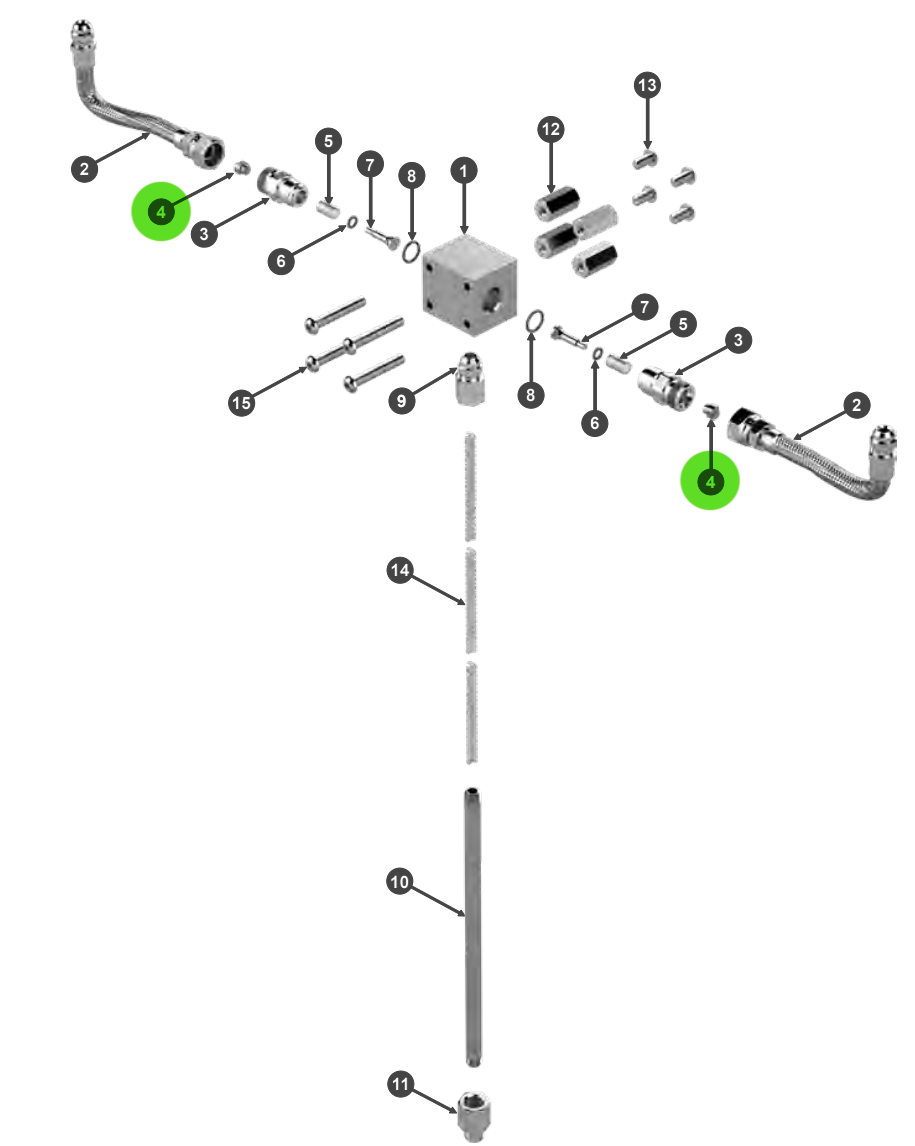 Ransburg 240-3044 Retainer, Spring