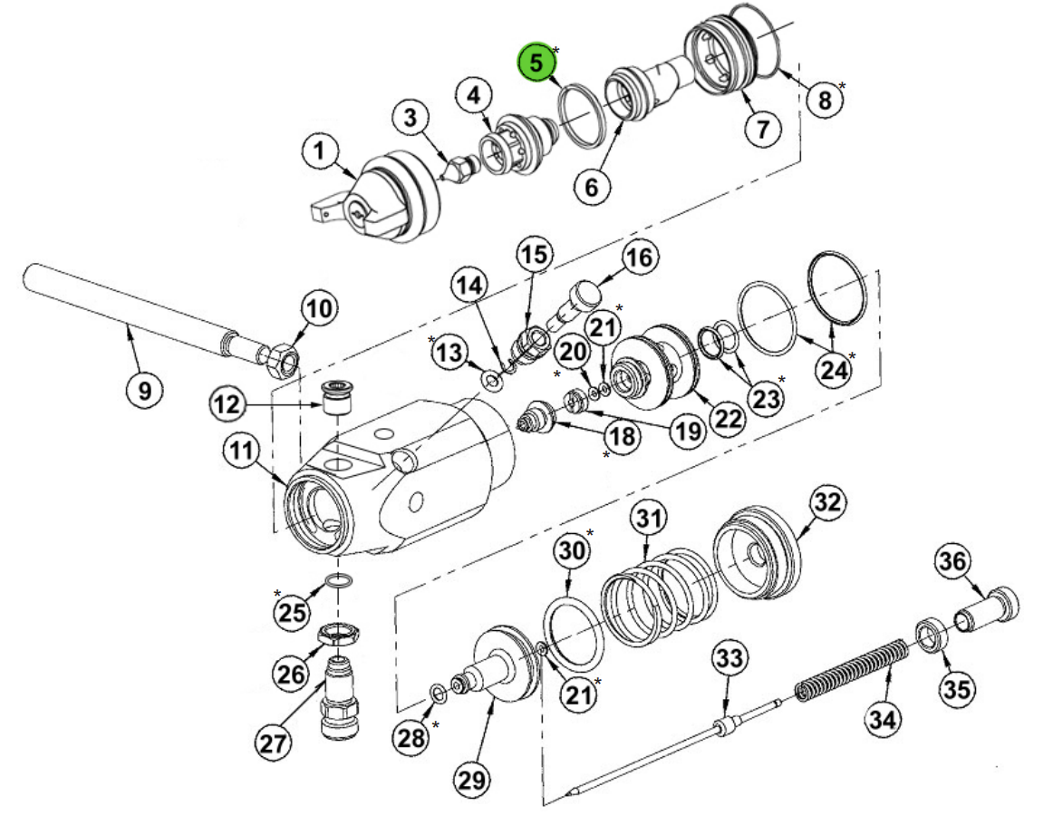 C.A. Technologies 61-1005 Gasket