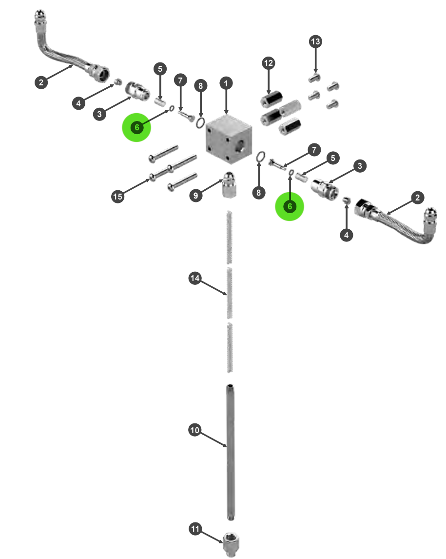 Ransburg 79001-04 O Ring, 2-008, Perfuoroelastomer