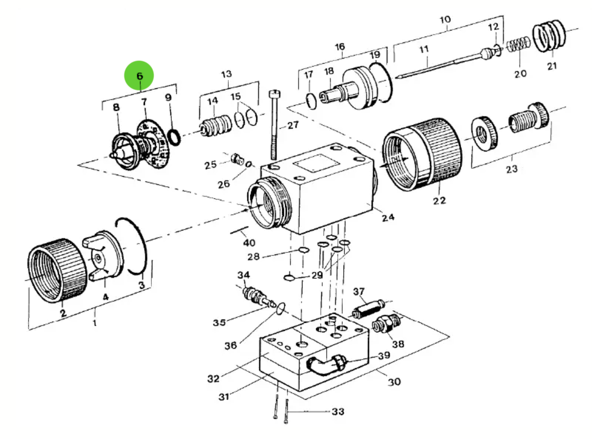 Sames® 134-020-400 Nozzle, 218, A25 Automatic Spray Gun