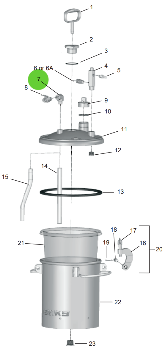 DeVilbiss SSP-1939 Street Elbow, 90 Deg, 3/8 NPT, Stainless Steel