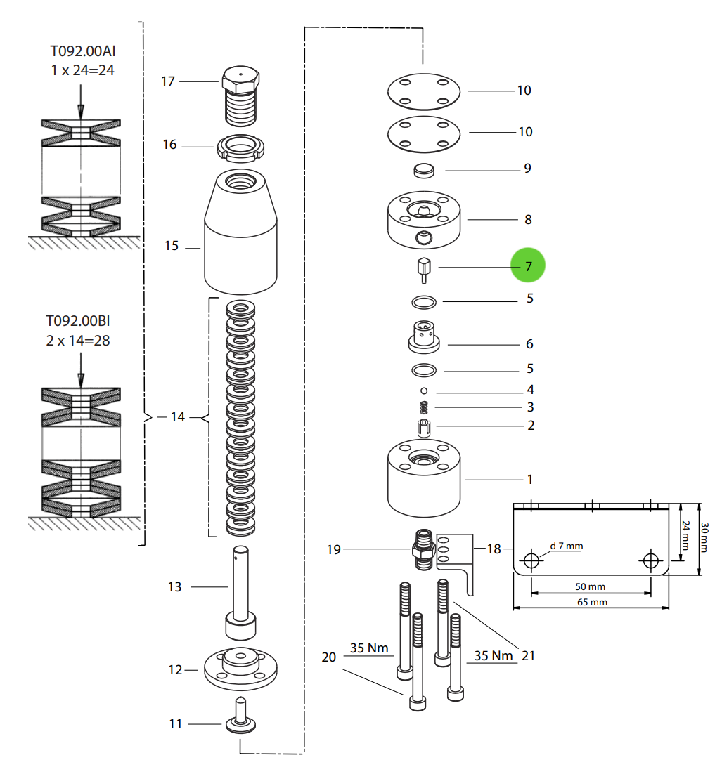 Wagner B391.03 Shutter Needle