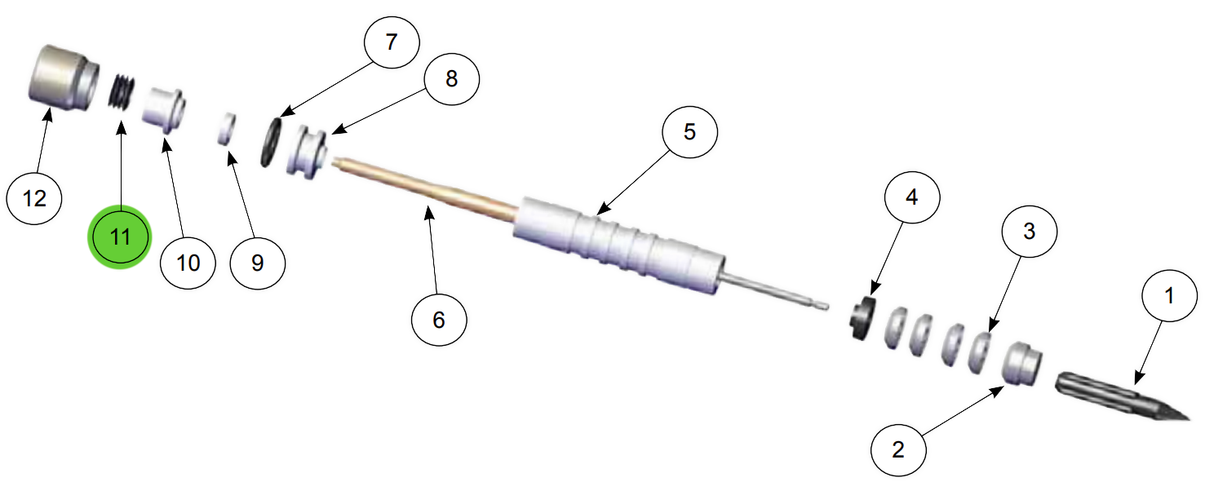 Arandela de resorte Ransburg Ransflex RX