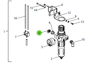 Wagner 9999066 Male Stud Elbow