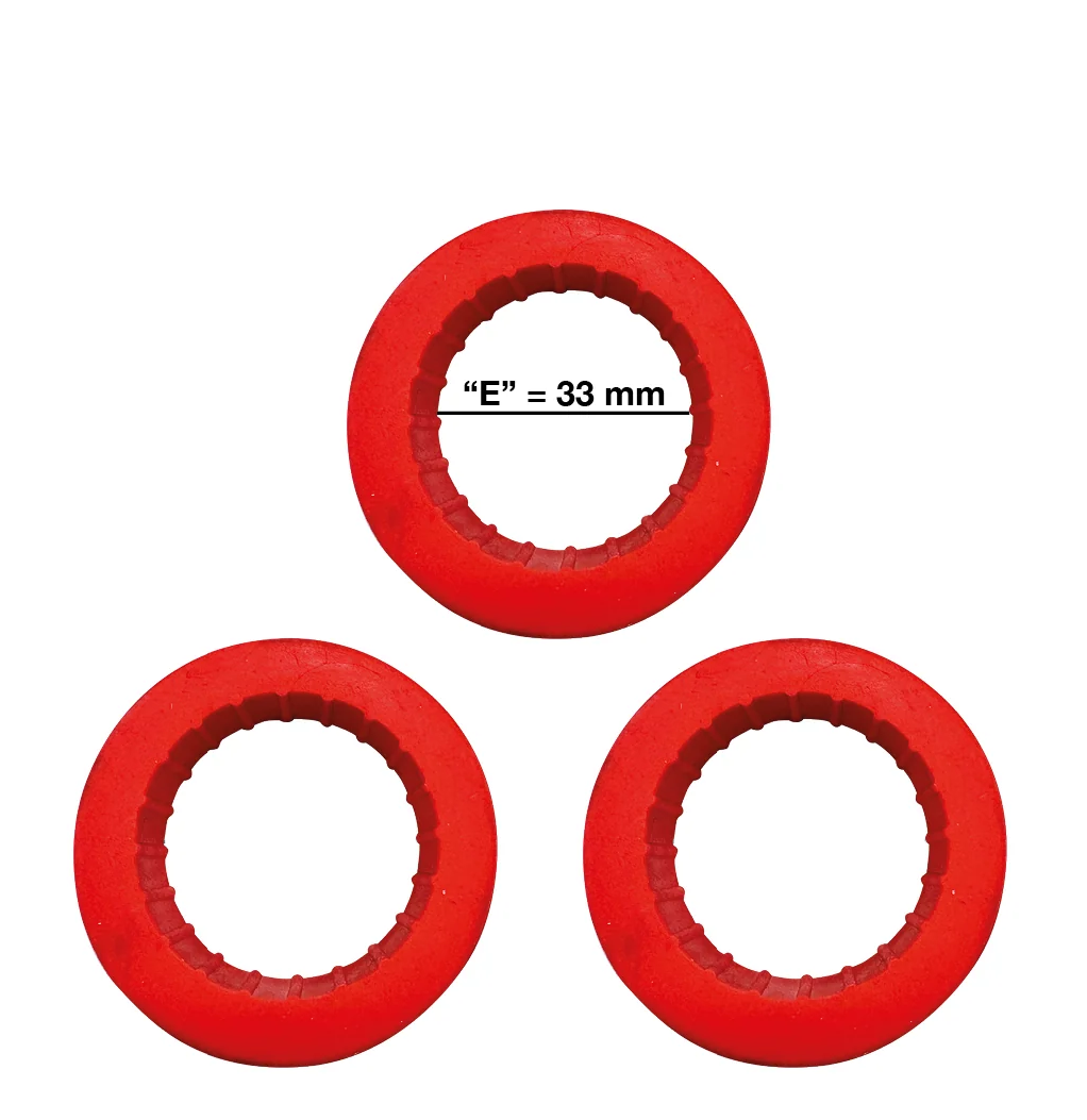 360 True Light Rubber Adapters (3 Piece Kit)