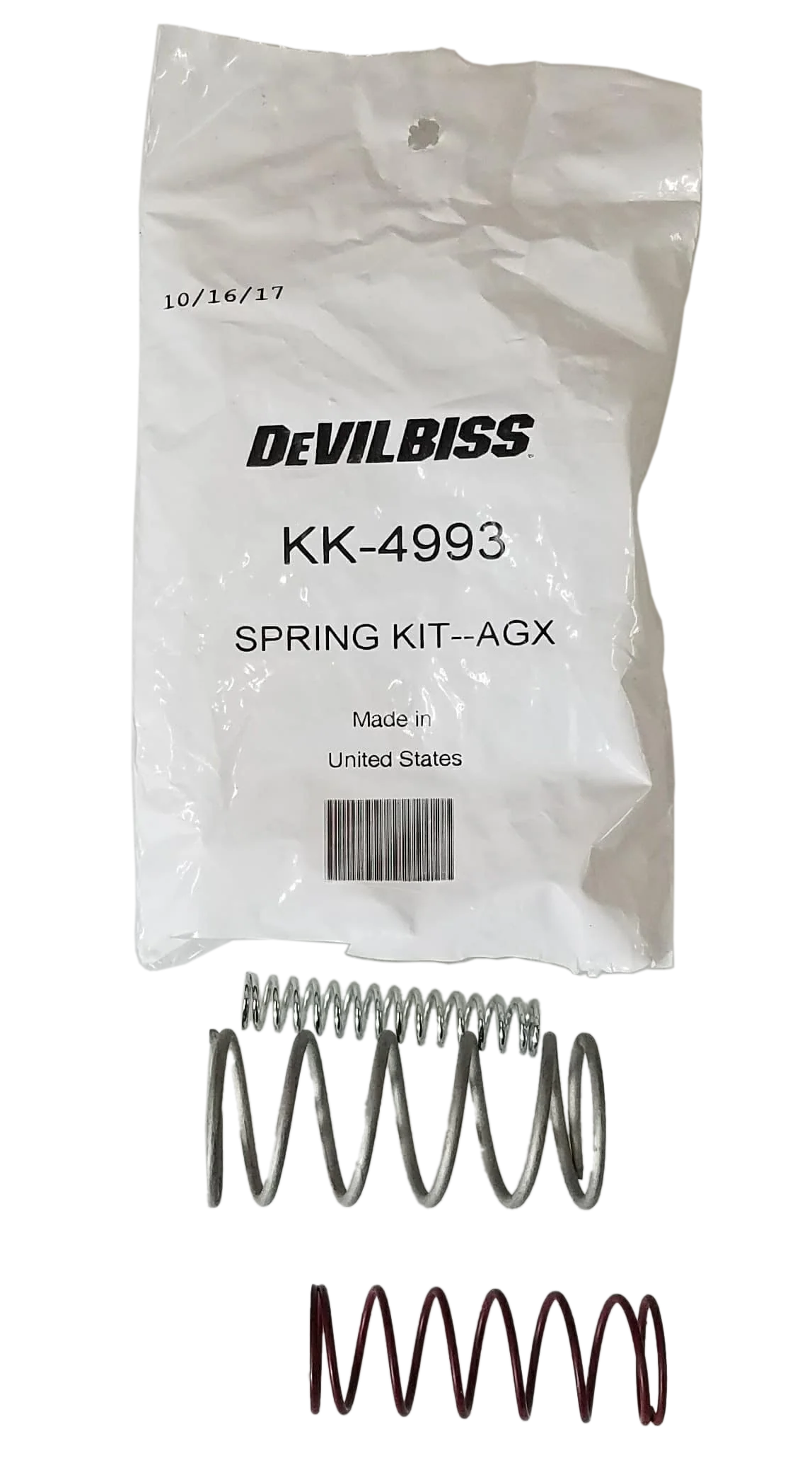 DeVilbiss KK-4993 Spring Kit - AGX