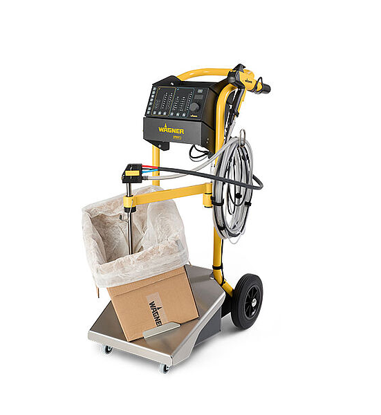 Unidad de recubrimiento en polvo manual Wagner Sprint 2 - Alimentación por caja