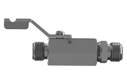 Hosco SSBV Series Ball Valve, Common Configurations, Male Straight x Male Straight (Various Size Options)