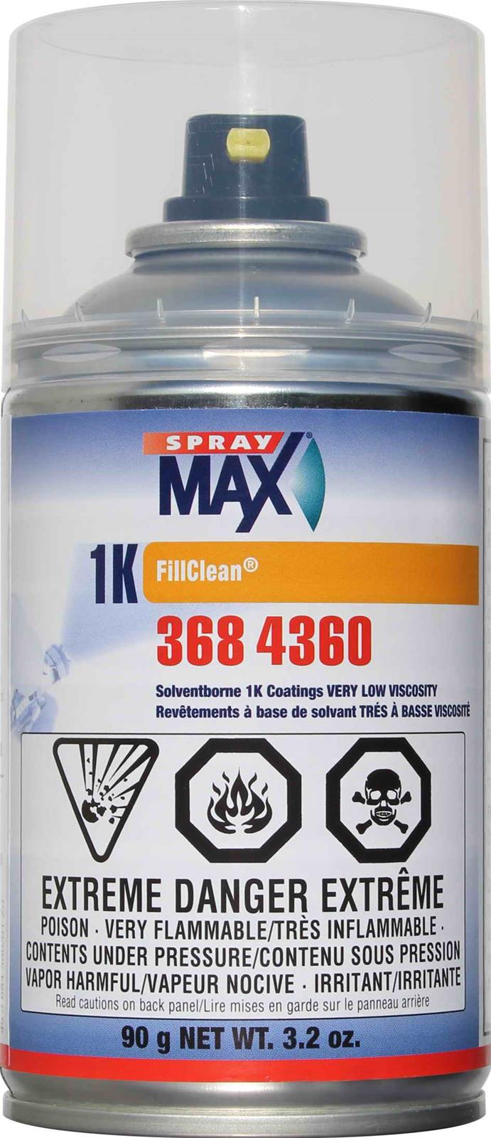 SprayMax® Fill Can® 3684360 Empty Fill Can, 3.2 oz, Qty. 6 Per Case