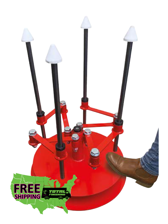 Professional Foot Operated Spray Table