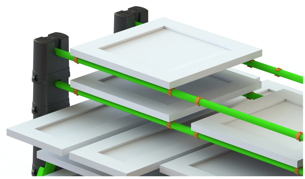 Erecta-Rack Touch Point Drying Clips