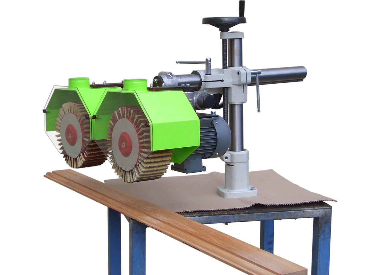 Total Finishing Double Head Brush Sander