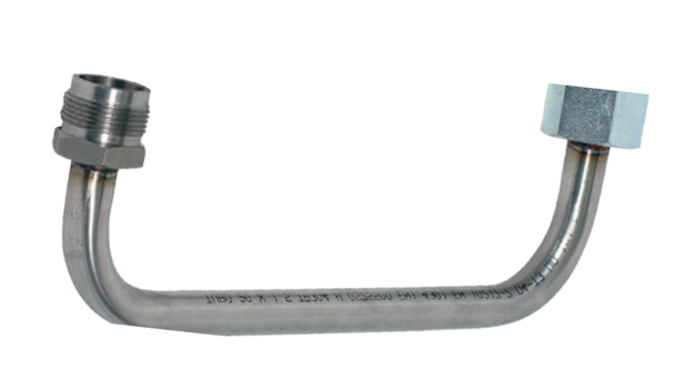 Stainless steel U-adapter FG 26x1.25 x M 36x2