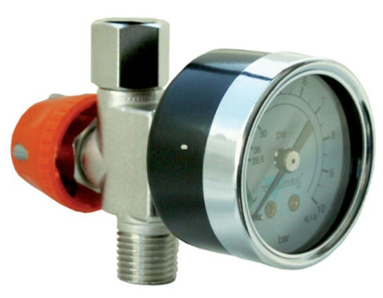 Walcom Pressure Regulator with Analog Gauge