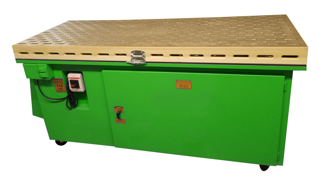 Denray Downdraft Table Model 2872 - Total Finishing Supplies