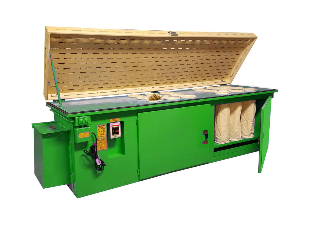 Denray Downdraft Table Model 2896 - Total Finishing Supplies