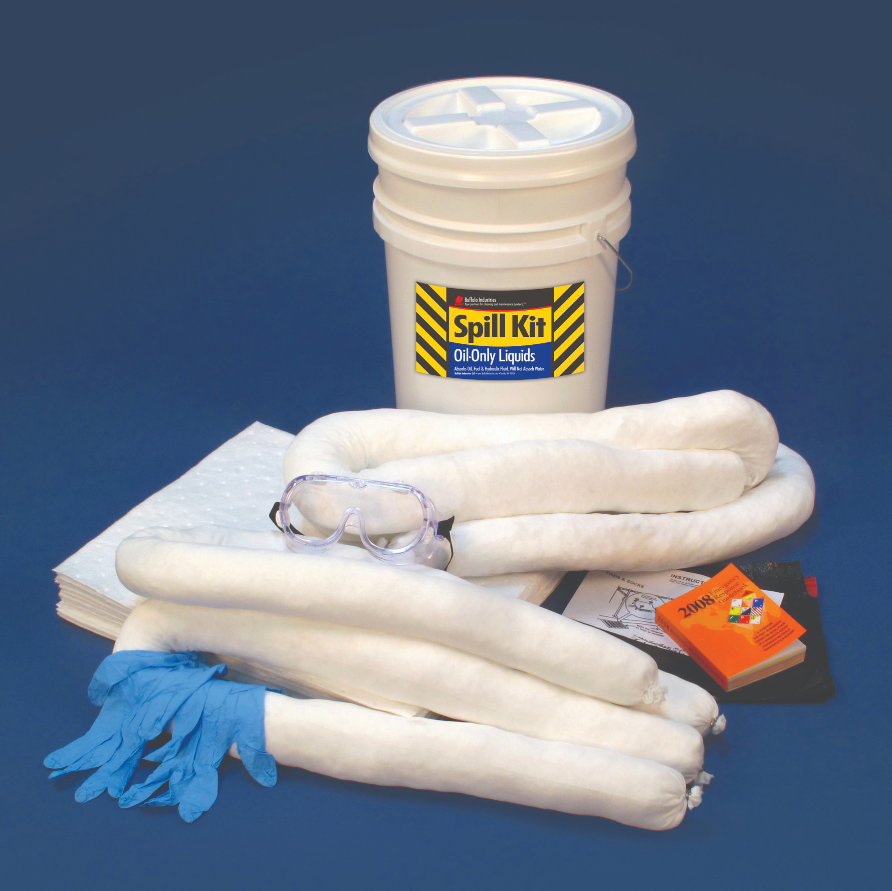 Buffalo Industries 6.5 Gallon Bucket Spill Kits