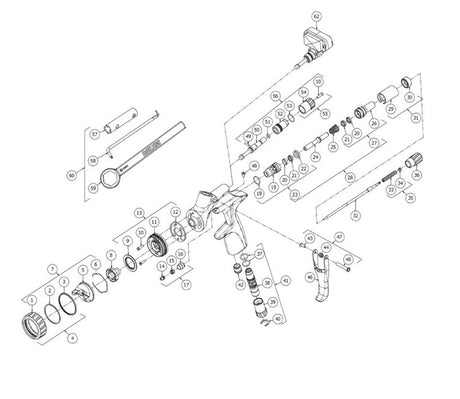 Retaining Ring Sub Assembly - Total Finishing Supplies