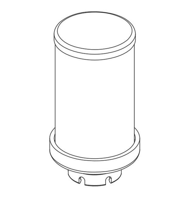 Wagner Filter With Collar For Zip 52 Finishing Diaphragm Pump Parts