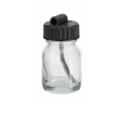 SATAgraph 2 15ml Glass Cup With Lid & Siphon Tube - Total Finishing Supplies