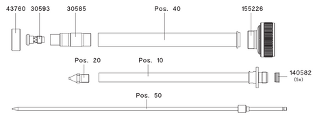 SATA Flange Sleeve - Total Finishing Supplies