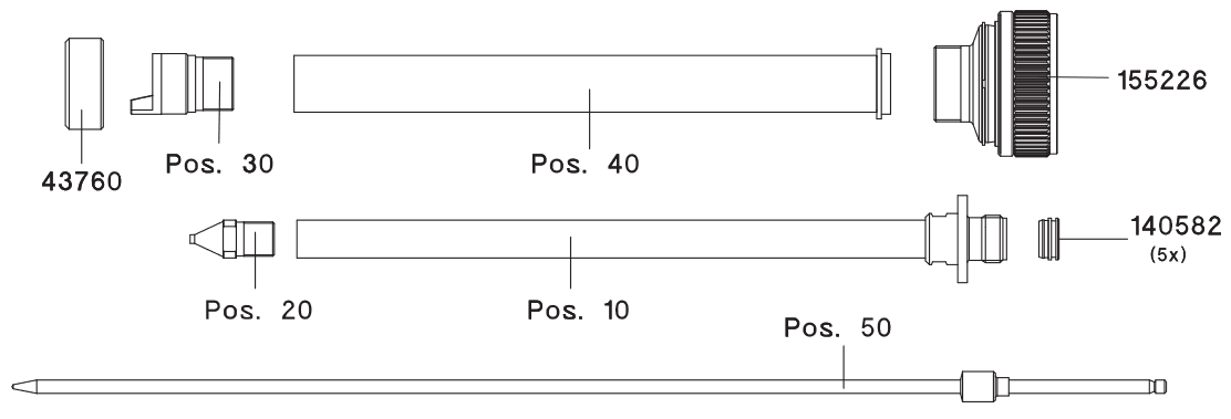 SATA Flange Sleeve - Total Finishing Supplies
