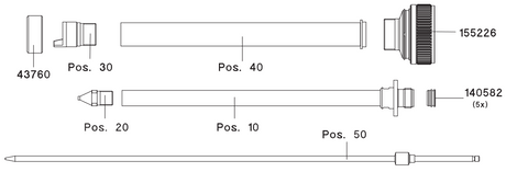 SATA Flange Sleeve - Total Finishing Supplies