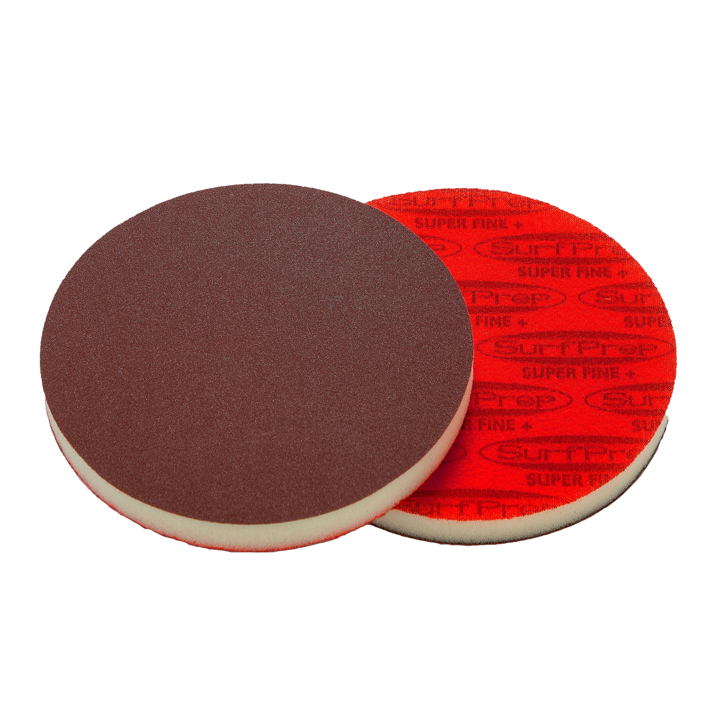 SurfPrep 5" Foam Discs - 1/2" Thick (Premium Red A/O)