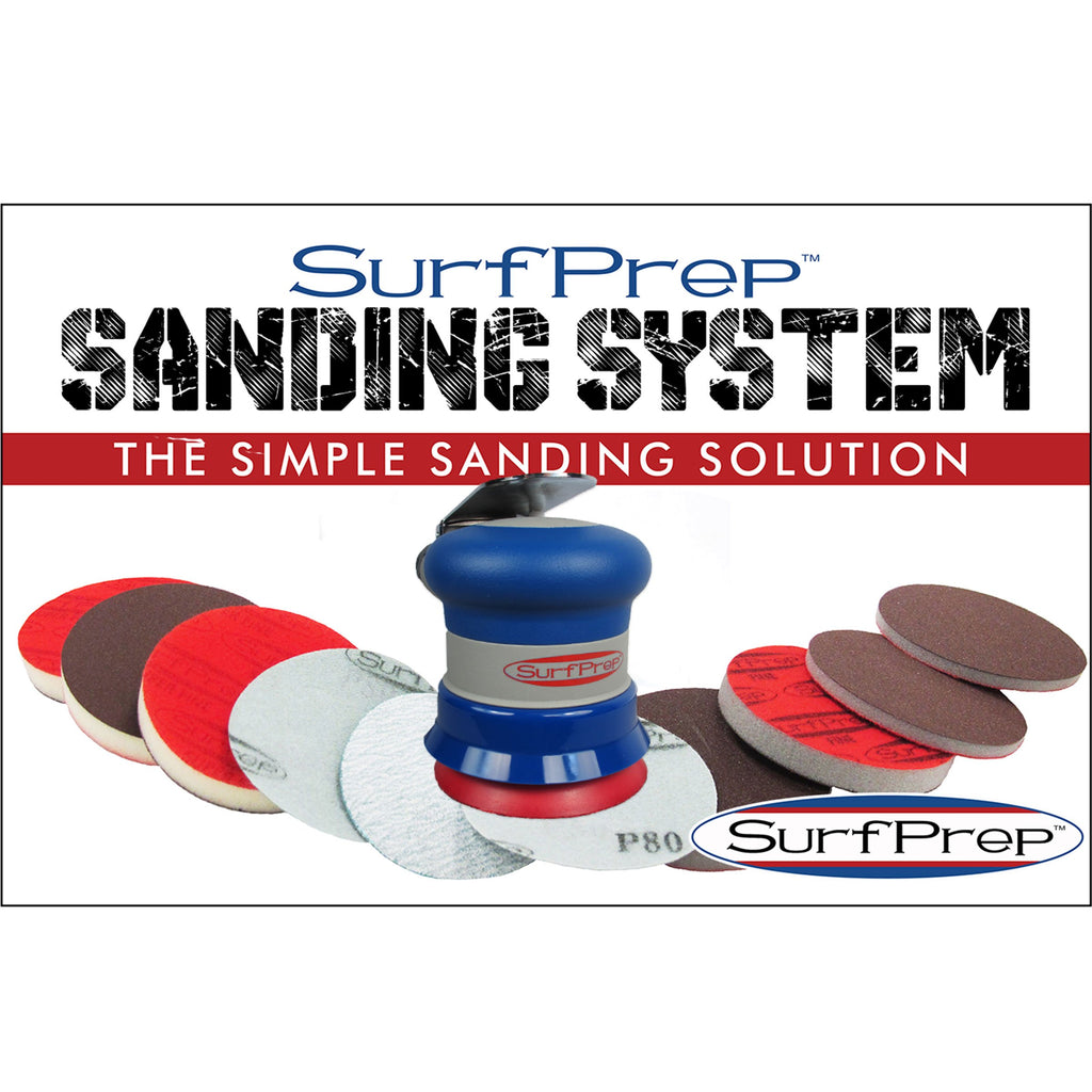 Surfprep 3 Storm Air Sanding System Kit Sanders