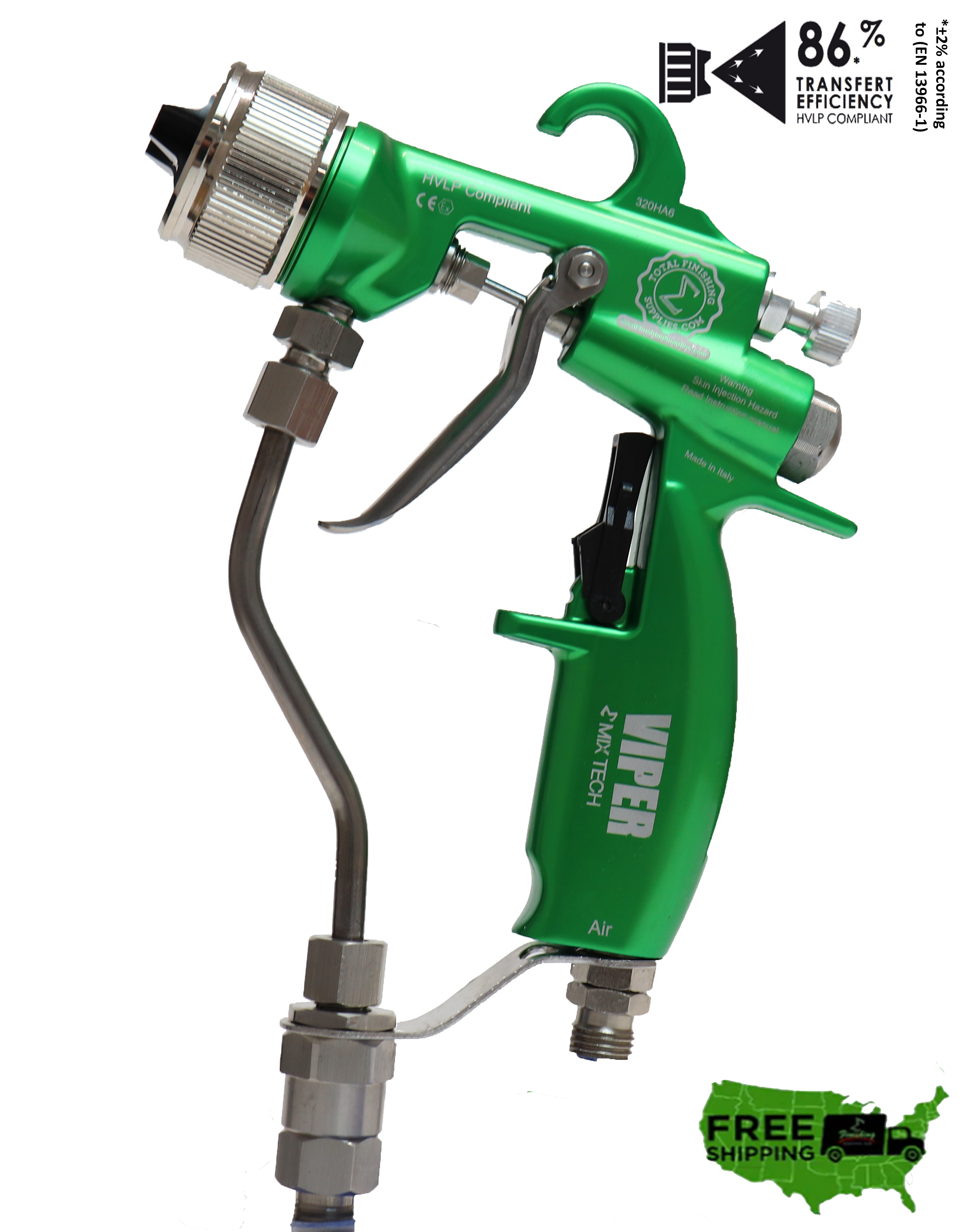 Viper Mix Tech AAA Spray Gun Precision Finish