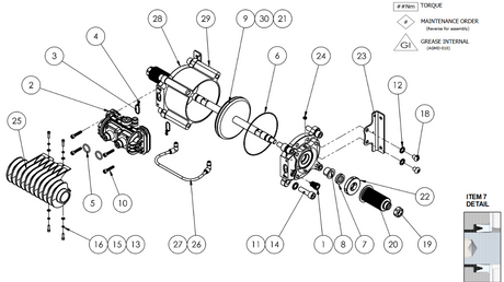 Binks Maple 15 Pump Air Motor Cylinder - Total Finishing Supplies