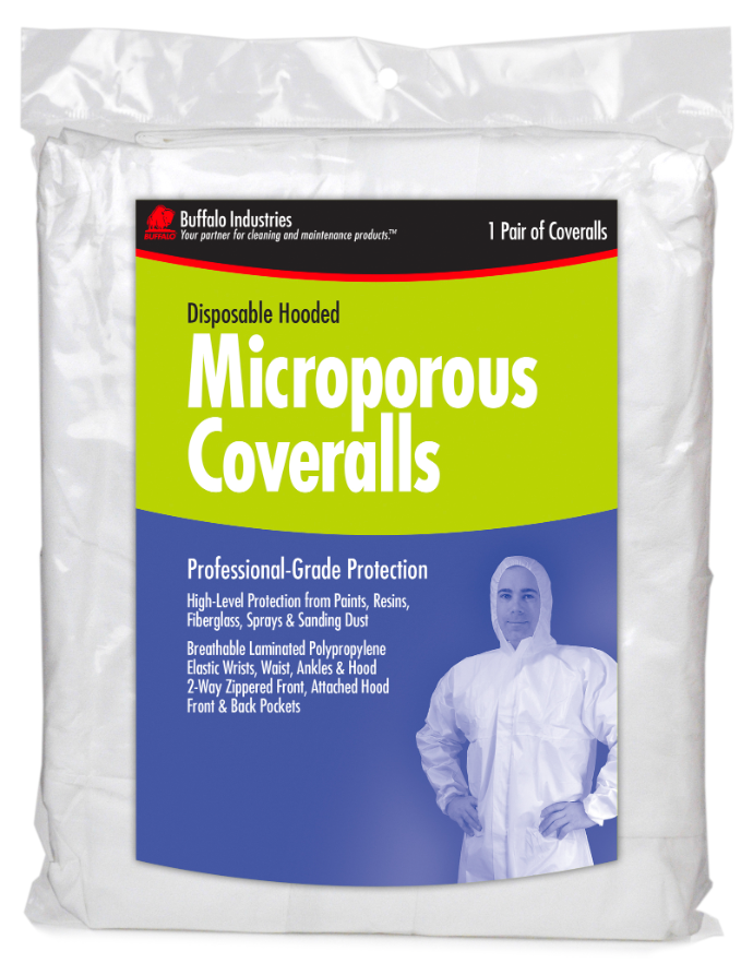 Buffalo Industries Microporous Coveralls - Total Finishing Supplies